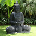 Hot selling black bluestone outdoor buddha statue